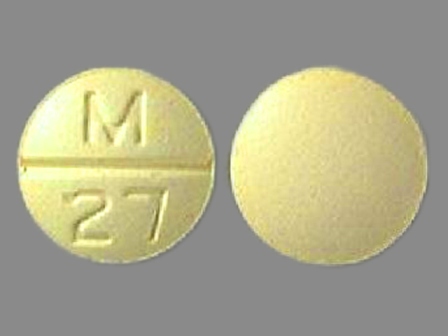 M 27: (0378-0027) Clorpres (Chlorthalidone 15 mg / Clonidine Hydrochloride 0.2 mg) Oral Tablet by Mylan Pharmaceuticals Inc.