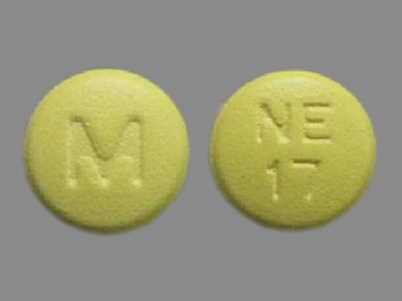 M NE 17: (0378-2097) Nisoldipine 17 mg 24 Hr Extended Release Tablet by Mylan Pharmaceuticals Inc.