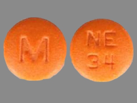 M NE 34: (0378-2099) Nisoldipine 34 mg 24 Hr Extended Release Tablet by Mylan Pharmaceuticals Inc.