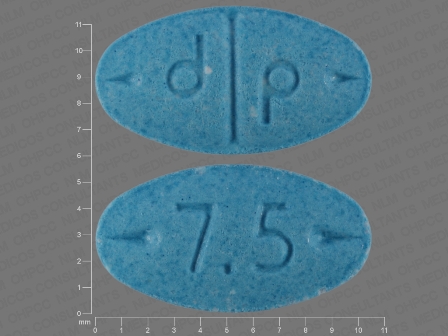 7 5 d p: (0555-0763) Adderall 7.5 mg Oral Tablet by Barr Laboratories Inc.