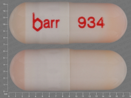 barr 934: (0555-1054) Claravis 10 mg Oral Capsule by Barr Laboratories, Inc.