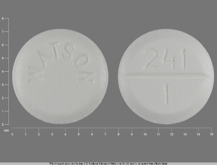 241 1 WATSON: (0591-0241) Lorazepam 1 mg Oral Tablet by Remedyrepack Inc.