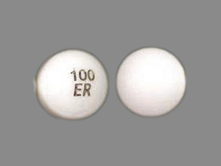100 ER: (10147-0901) 24 Hr Ultram 100 mg Extended Release Tablet by Remedyrepack Inc.