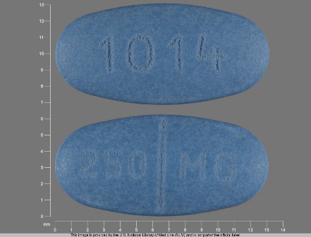 250 MG 1014: (13668-014) Levetiracetam 250 mg Oral Tablet by Remedyrepack Inc.