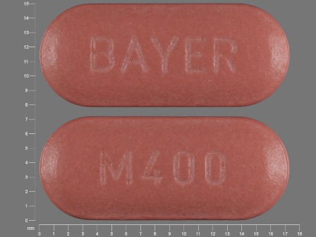 BAYER M400: (55289-077) Avelox 400 mg Oral Tablet by Pd-rx Pharmaceuticals, Inc.
