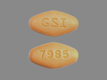 GSI 7985: (61958-1801) Harvoni Oral Tablet, Film Coated by Gilead Sciences, Inc