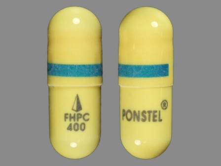 FHPC400 PONSTEL: (66993-070) Mefenamic Acid 250 mg Oral Capsule by Prasco Laboratories