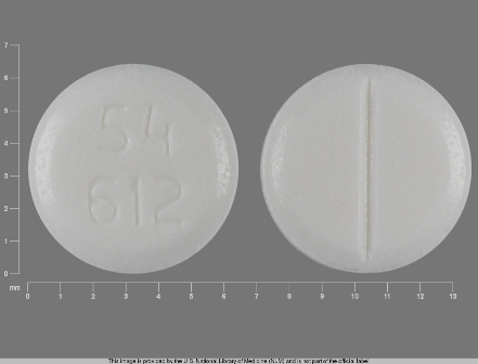 54 612: (0054-4728) Prednisone 5 mg Oral Tablet by Hikma Pharmaceuticals USA Inc.